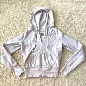 White hoodie sweatshirt women’s Xsmall